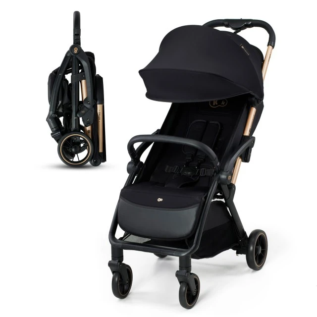 Βρεφικό καρότσι Kinderkraft APINO RAVEN BLACK