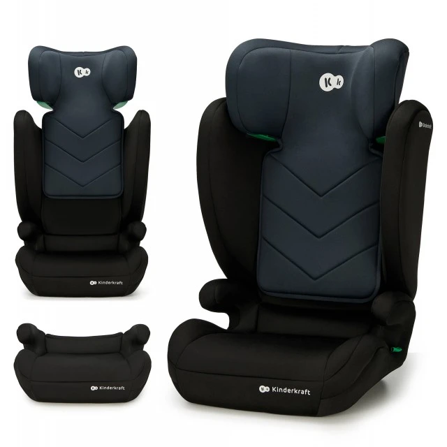 Κάθισμα αυτοκινήτου Kinderkraft I-SPARK 100-150cm ΜΑΥΡΟ