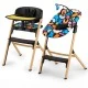 Καρεκλάκι μωρού Kinderkraft LIVY + πολυθρόνα CALMEE HAPPY SHAPES