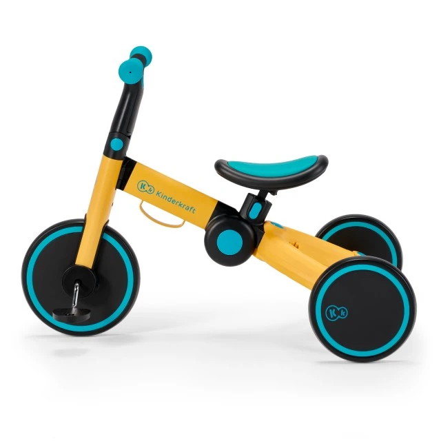 Τρίκυκλο Kinderkraft 3 σε 1 4TRIKE κίτρινο