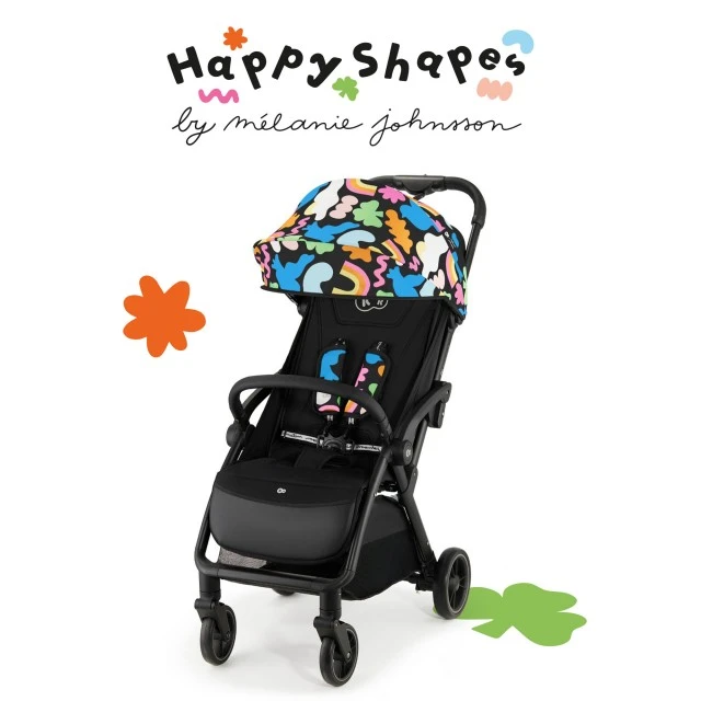 Καρότσι μωρού Kinderkraft APINO HAPPY SHAPES