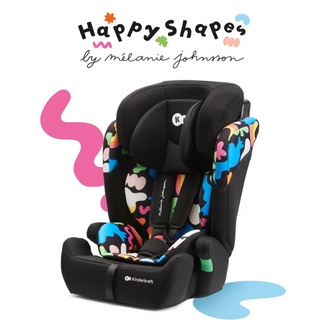 Κάθισμα αυτοκινήτου Kinderkraft COMFORT UP i-Size HAPPY SHAPES