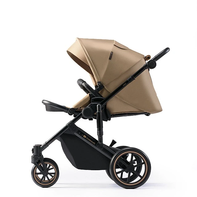 Καρότσι Kinderkraft Prime 2 2 σε 1 SANDROSE ΜΠΕΖ