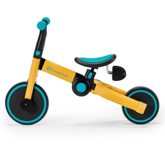 Τρίκυκλο Kinderkraft 3 σε 1 4TRIKE κίτρινο
