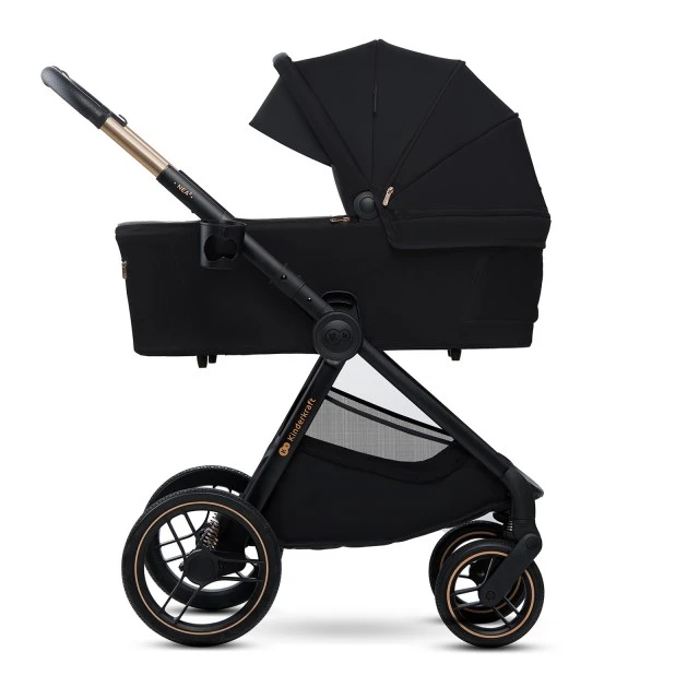 Βρεφικό καρότσι KinderKraft 2in1 NEA 2.0 MIDNIGHT BLACK