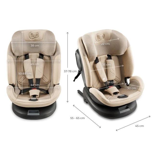 Κάθισμα αυτοκινήτου Kinderkraft XPEDITION 3 i-Size BEIGE