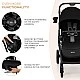 Παιδικό καρότσι Kinderkraft YOXI 3 σε 1 PURE BLACK