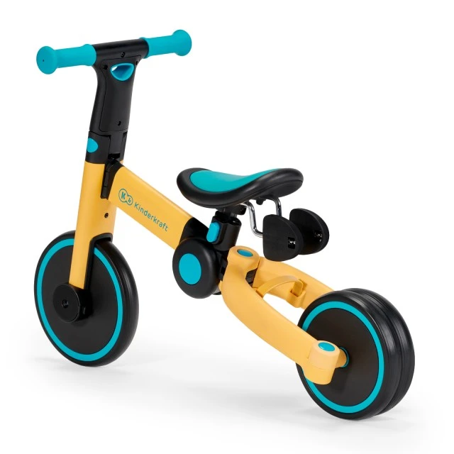 Τρίκυκλο Kinderkraft 3 σε 1 4TRIKE κίτρινο