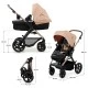 Καρότσι KinderKraft MOOV 2 3 σε 1 SAND ΜΠΕΖ