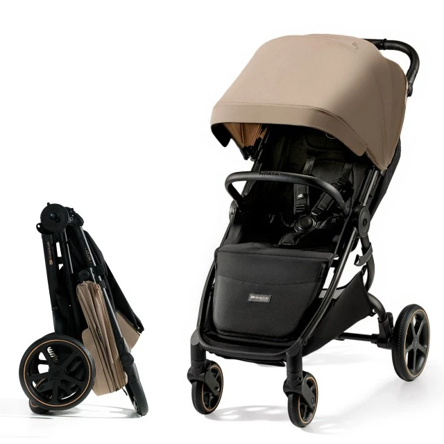 Βρεφικό καρότσι Kinderkraft MITZY ΛΙΝΟ ΜΠΕΖ