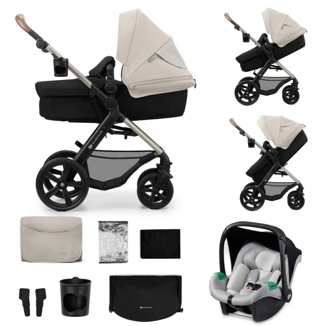 Καρότσι KinderKraft MOOV 2 3 σε 1 MOONLIGHT ΓΚΡΙ
