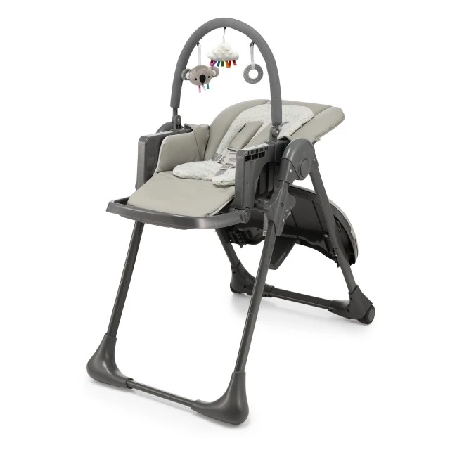 Καρεκλάκι φαγητού Kinderkraft TUMMIE ΓΚΡΙ