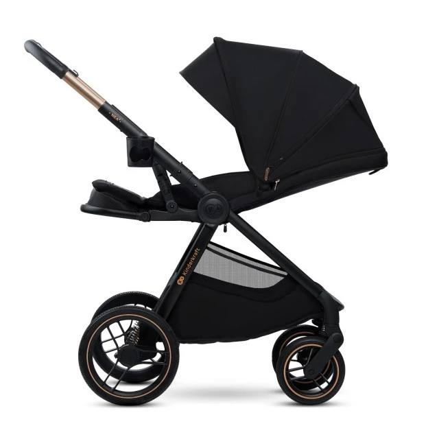 Βρεφικό καρότσι KinderKraft 2in1 NEA 2.0 MIDNIGHT BLACK