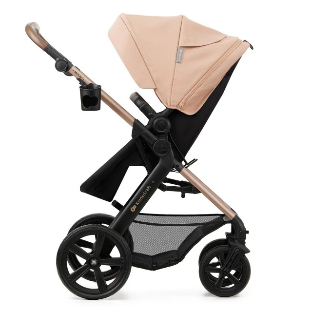 Καρότσι KinderKraft MOOV 2 3 σε 1 SAND ΜΠΕΖ