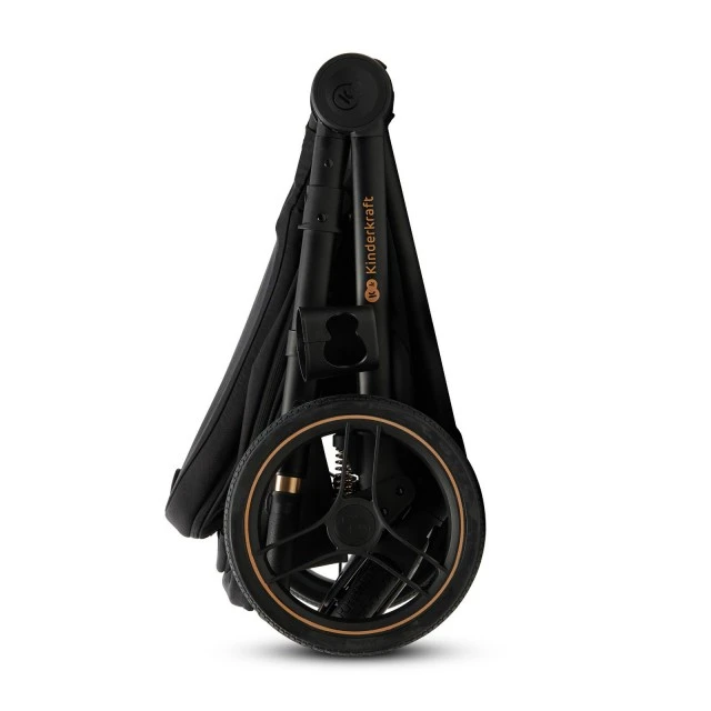 Βρεφικό καρότσι KinderKraft 2in1 NEA 2.0 MIDNIGHT BLACK