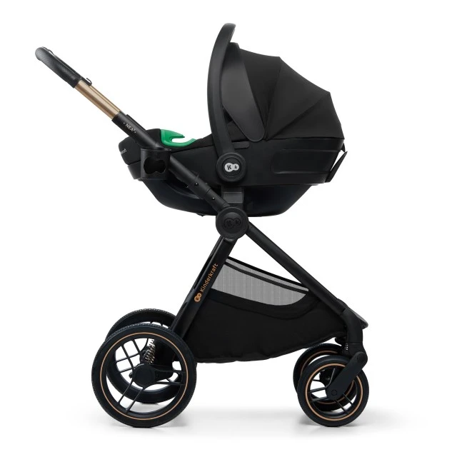 Βρεφικό καρότσι KinderKraft 2in1 NEA 2.0 MIDNIGHT BLACK