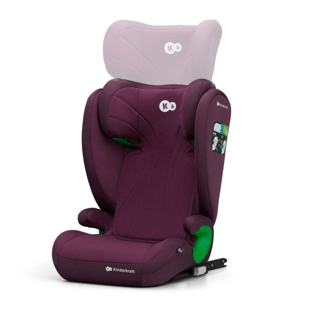 Κάθισμα αυτοκινήτου Kinderkraft JUNIOR FIX 2 i-Size CHERRY PEARL