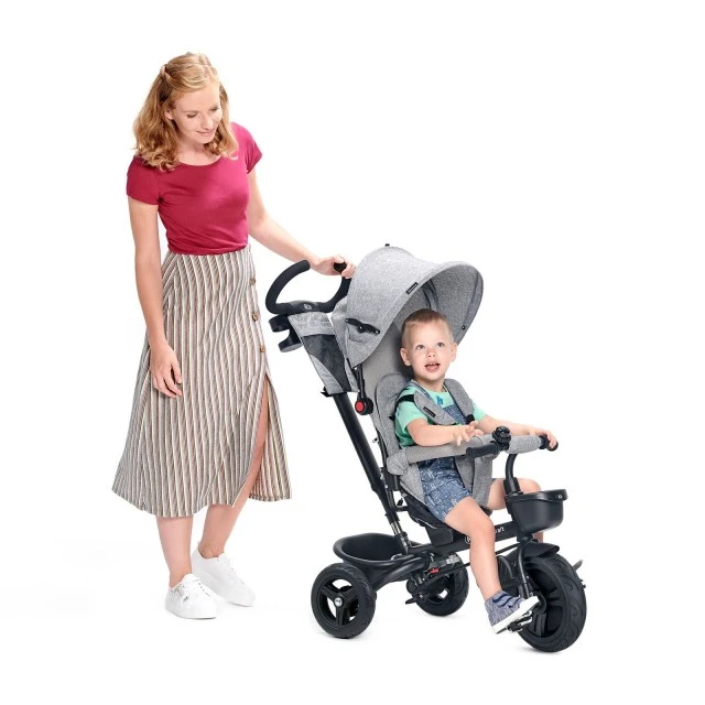KinderKraft AVEO LIGHT GREY τρίκυκλο KRAVEO00LGR0000
