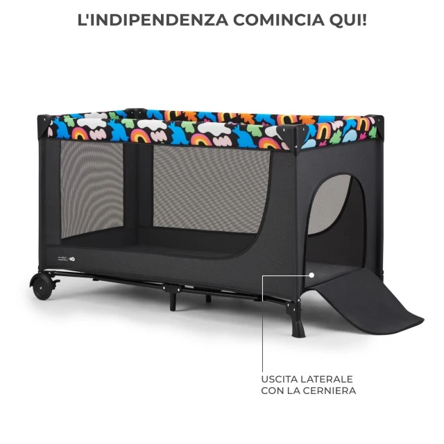 Βρεφική κούνια KinderKraft JOY 2 HAPPY SHAPES