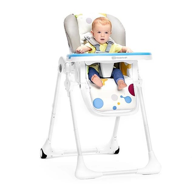 Καρεκλάκι φαγητού KinderKraft YUMMY γκρι KKKYUMMGRY