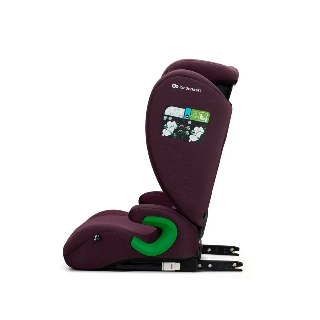 Κάθισμα αυτοκινήτου Kinderkraft JUNIOR FIX 2 i-Size CHERRY PEARL