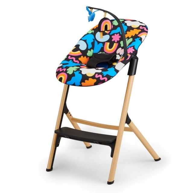 Καρεκλάκι μωρού Kinderkraft LIVY + πολυθρόνα CALMEE HAPPY SHAPES