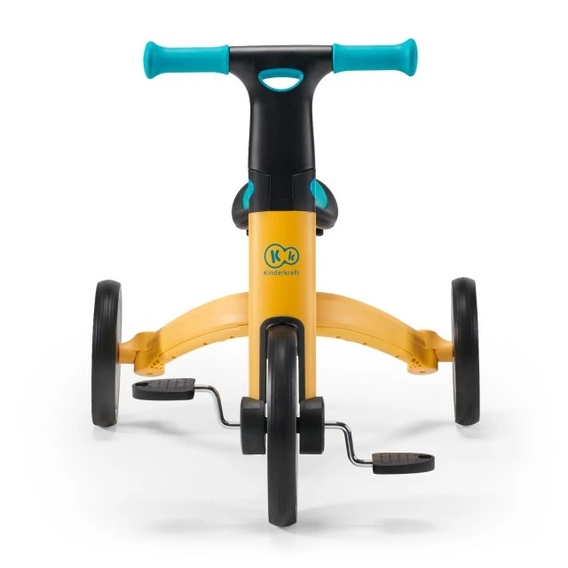 Τρίκυκλο Kinderkraft 3 σε 1 4TRIKE κίτρινο