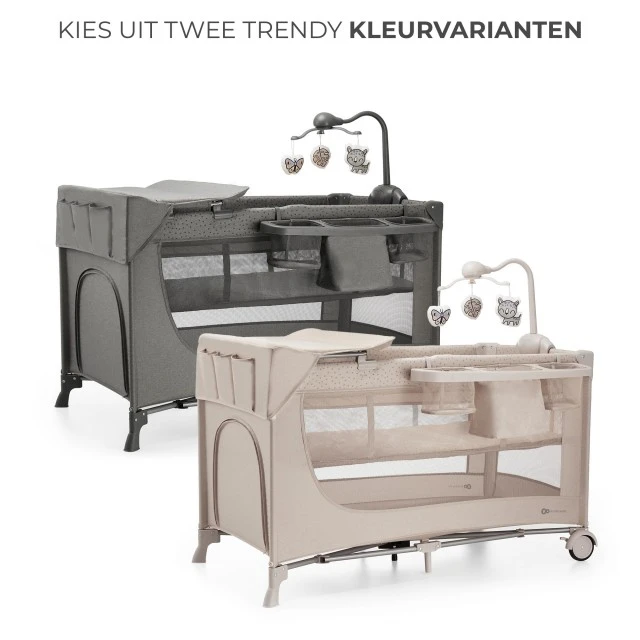 Βρεφική μπανιέρα Kinderkraft JOY FULL 2 με αξεσουάρ ΣΚΟΥΡΟ ΓΚΡΙ