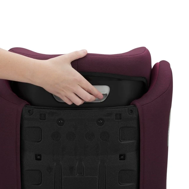 Κάθισμα αυτοκινήτου Kinderkraft JUNIOR FIX 2 i-Size CHERRY PEARL