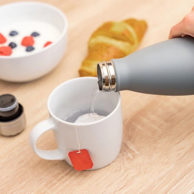 90801 Reer θερμός μπουκάλι 500 ml γκρι