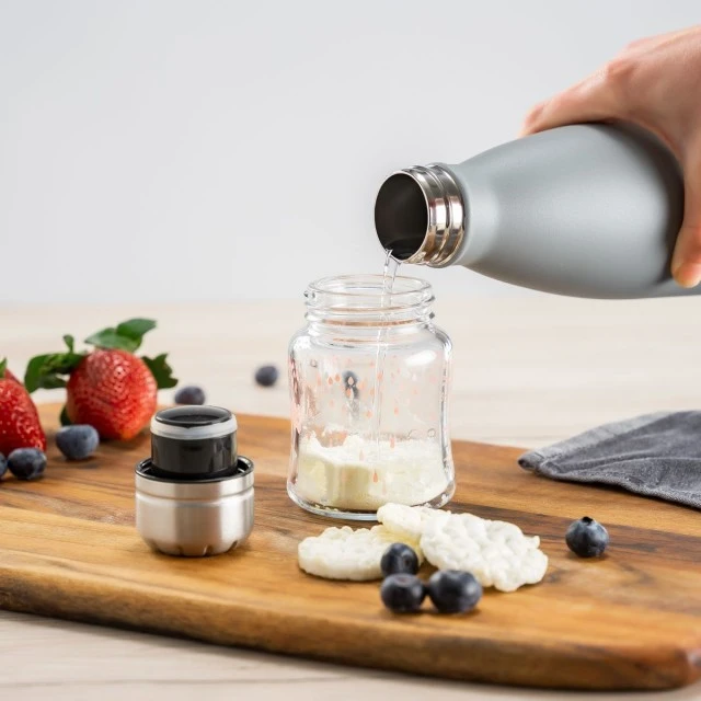 90801 Reer θερμός μπουκάλι 500 ml γκρι