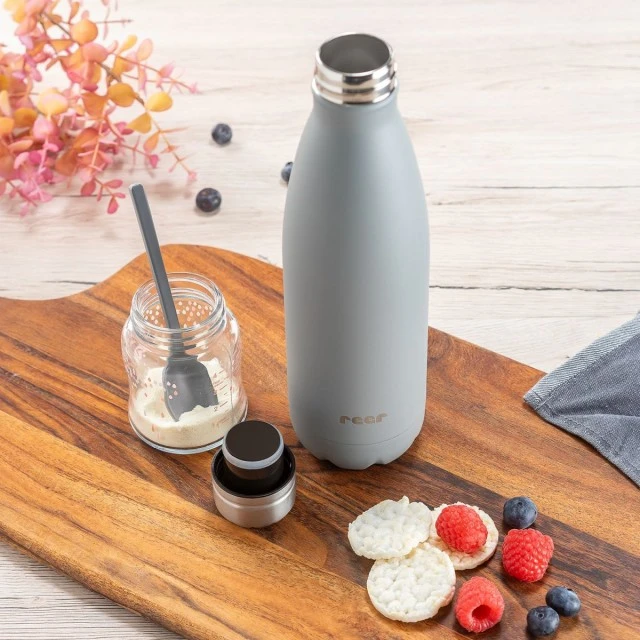 90801 Reer θερμός μπουκάλι 500 ml γκρι