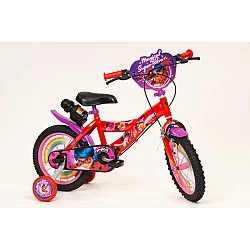 Toimsa Children’s Bike 14" Miraculous Purple 1458