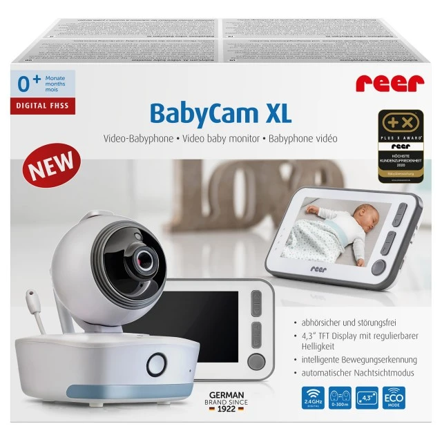80440 Reer BabyCam XL βίντεο ενδοεπικοινωνία