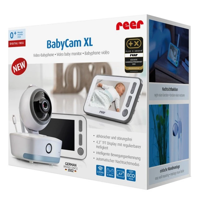 80440 Reer BabyCam XL βίντεο ενδοεπικοινωνία