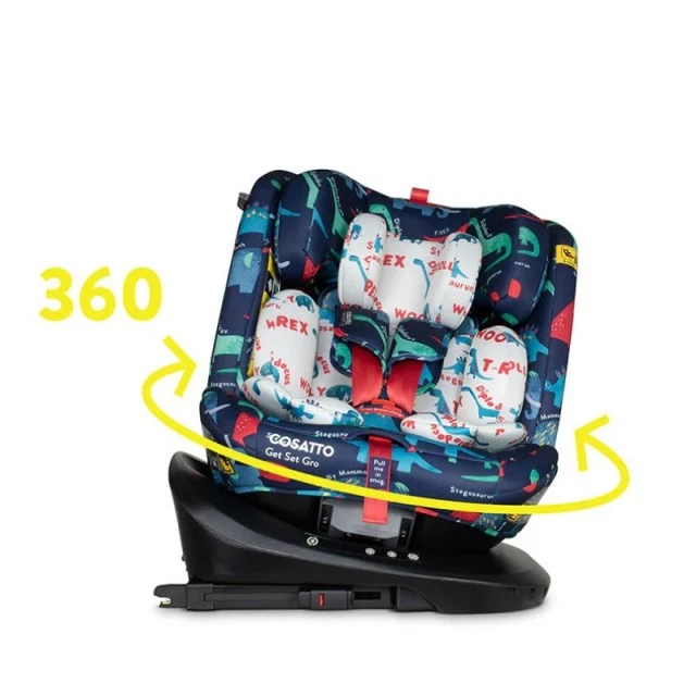Cosatto CT5829 Get Set Gro I-Size 360' κάθισμα αυτοκινήτου D IS FOR DINO