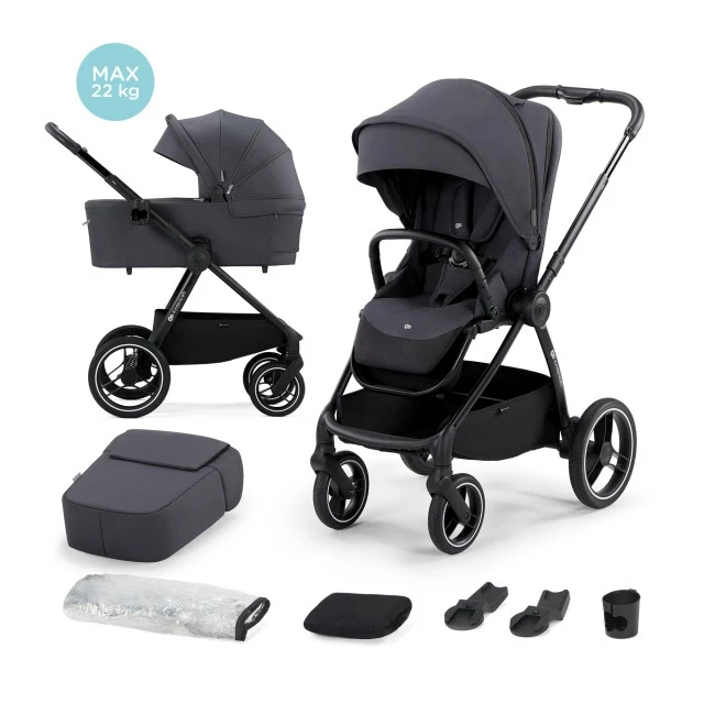 Καρότσι KinderKraft 2in1 NEA DEEP GRAY