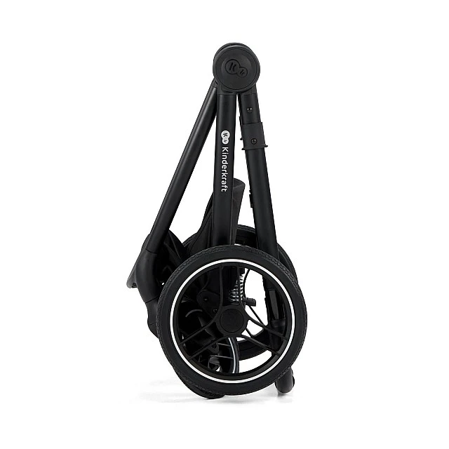 Βρεφικό καρότσι KinderKraft 2in1 NEA MIDNIGHT BLACK
