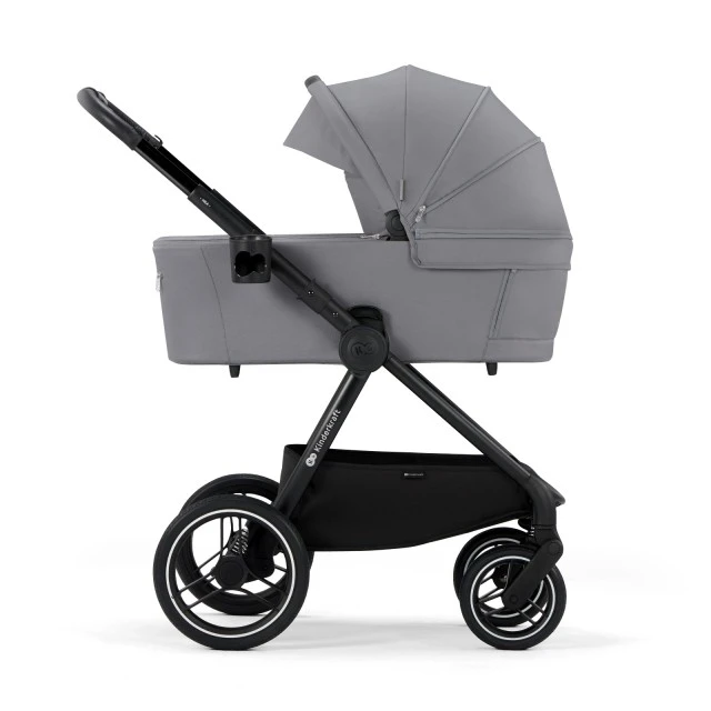 Βρεφικό καρότσι KinderKraft 2 σε 1 NEA PLATINIUM GREY