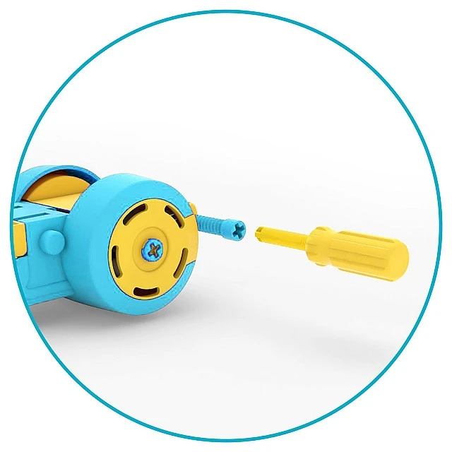 Chillafish BMXie MOTO CPMX03BLU Balance Wheel Blue