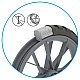 Chillafish BMXie MOTO CPMX03BLU Balance Wheel Blue