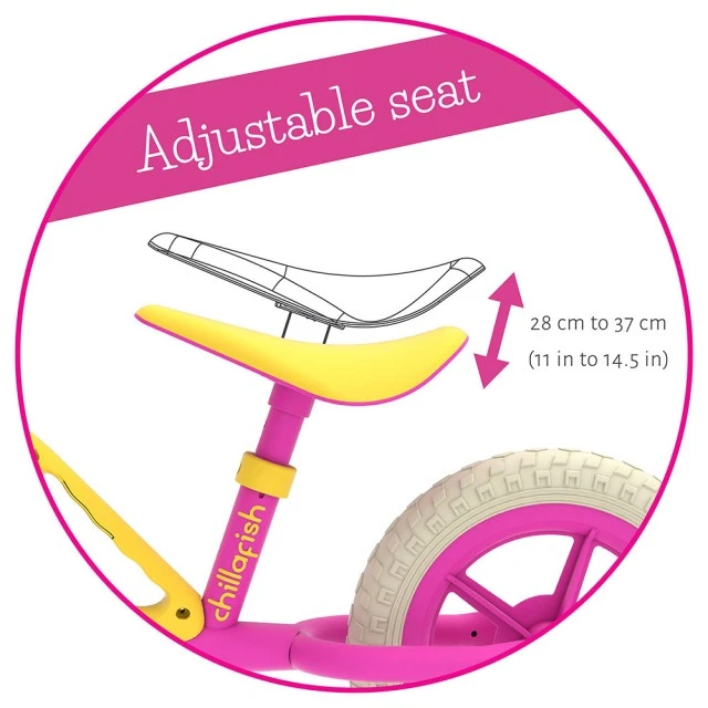 Chillafish Charlie CPCH01PIN Balance Wheel Pink