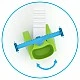 Chillafish ItsiBitsi Blocks CPIB02BLU τετράτροχο μπλε