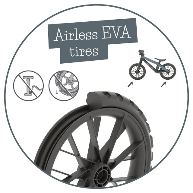 Chillafish BMXie VROOM CPMX05ANT ποδήλατο ισορροπίας Anthracite