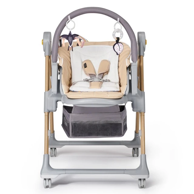 Καρεκλάκι μωρού KinderKraft LASTREE ξύλινο KHLAST00BEGW