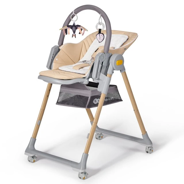 Καρεκλάκι μωρού KinderKraft LASTREE ξύλινο KHLAST00BEGW