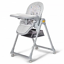 Καρεκλάκι φαγητού KinderKraft LASTREE γκρι KHLAST00GRY
