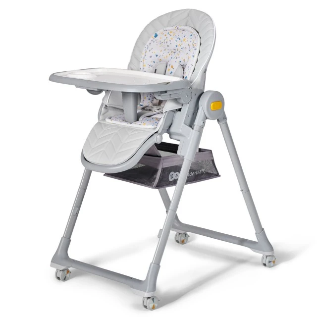 Καρεκλάκι φαγητού KinderKraft LASTREE γκρι KHLAST00GRY