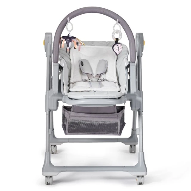 Καρεκλάκι φαγητού KinderKraft LASTREE γκρι KHLAST00GRY