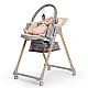 Καρεκλάκι φαγητού KinderKraft LASTREE γκρι KHLAST00GRY